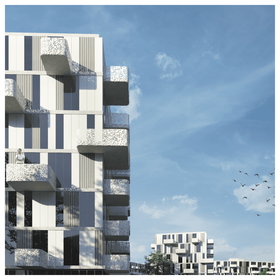 Residential and business complex