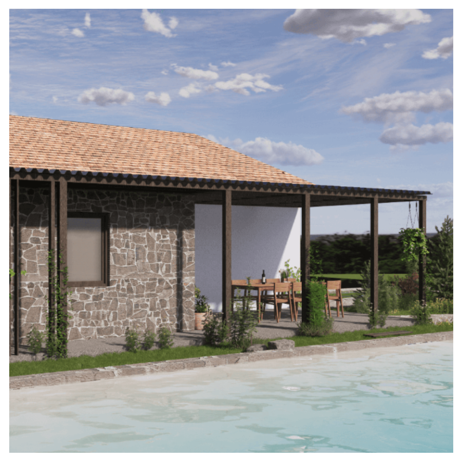 Brezovac house reconstruction