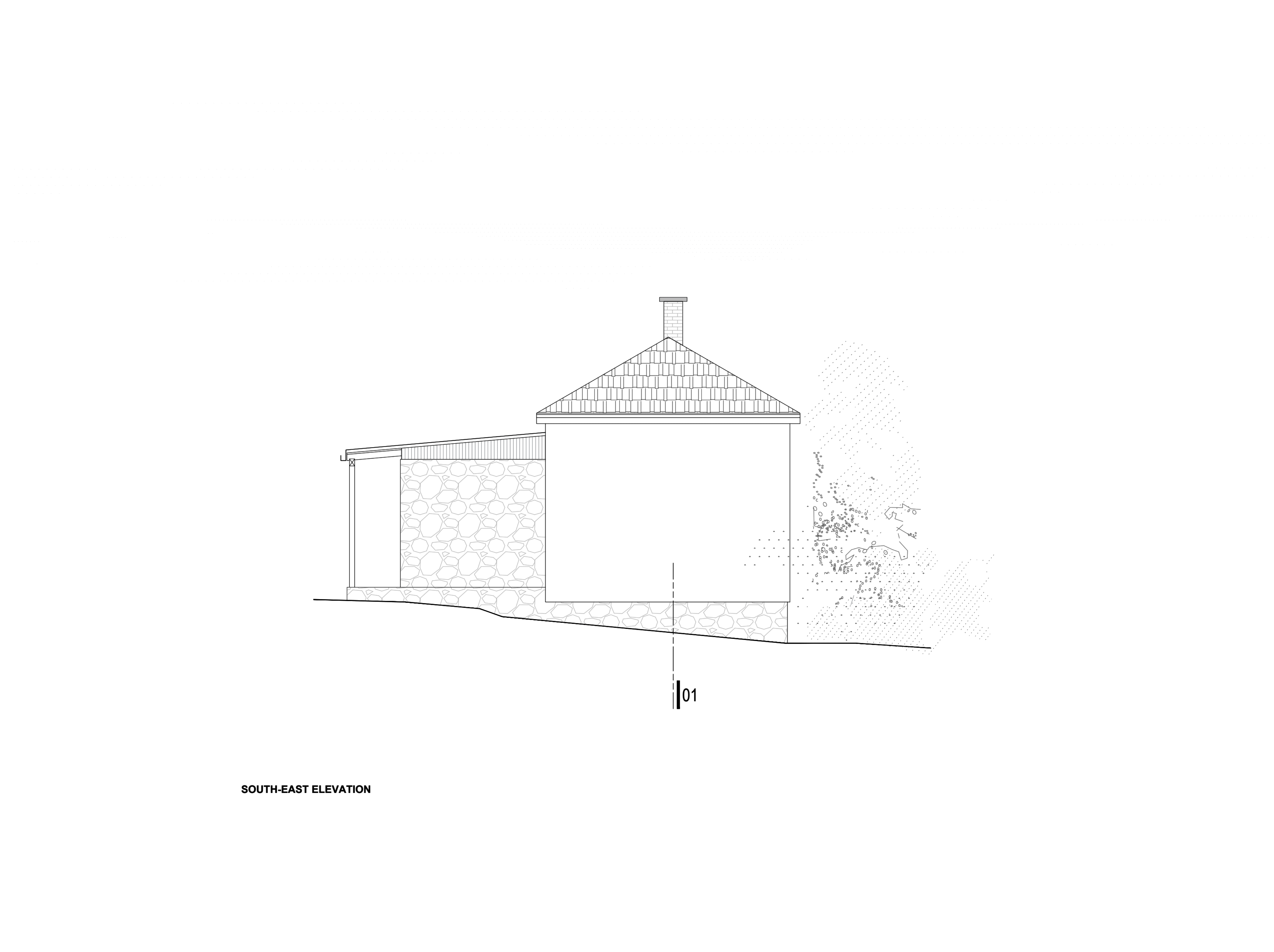 brezovac-house-reconstruction-south-east-elevation