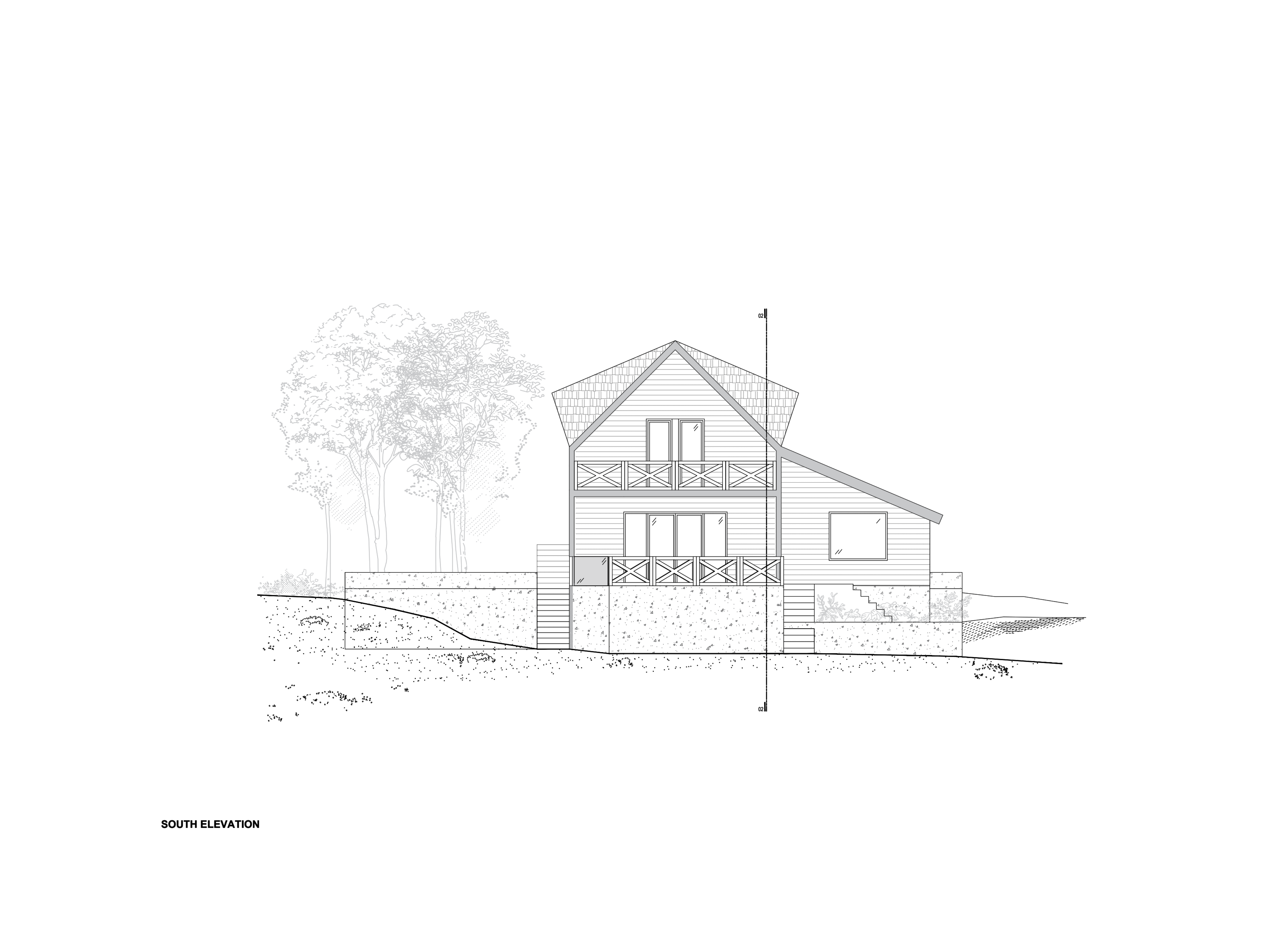 family-house-koracica-south-elevation
